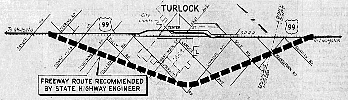 Turlock Bypass Routing