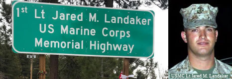 Lt. Jared M. Landaker Memorial Highway