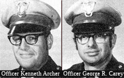 CHP Officer Kenneth L. Archer and Officer Robert G. Carey