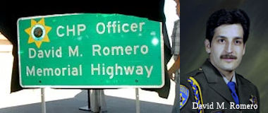 CHP Officer David M. Romero Memorial Highway