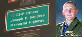 CHP Officer Joseph P. Sanders Memorial Highway