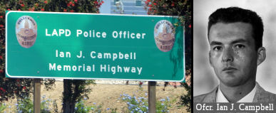 LAPD Officer Ian J. Campbell Memorial Highway