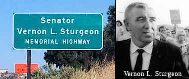 Senator Vernon L. Sturgeon Memorial Highway
