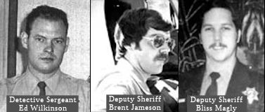 Detective Sergeant Ed Wilkinson, Deputy Sheriff Brent Jameson, and Deputy Sheriff Bliss Magly Memorial Overcrossing