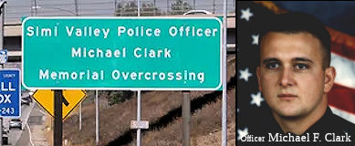 Simi Valley Police Officer Michael Clark Memorial Overcrossing