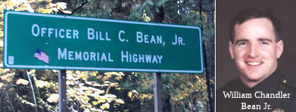 Officer Bill C. Bean Jr. Memorial Highway