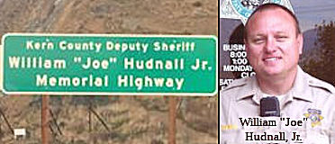 Kern County Deputy Sheriff William (Joe) Hudnall, Jr., Memorial Highway