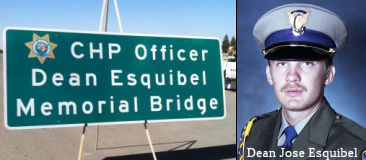 CHP Officer Dean Esquibel Memorial Bridge