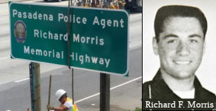 Pasadena Police Agent Richard Morris Memorial Highway