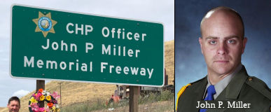 CHP Officer John P. Miller Memorial Highway