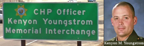 CHP Officer Kenyon Youngstrom Memorial Interchange