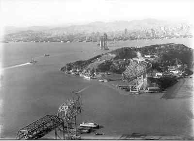 San Francisco Oakland Bay Bridge Construction