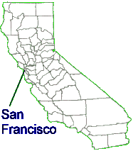 [San Francisco on Map]