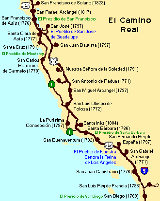 [El Camino Map]