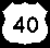 US 40 Logo