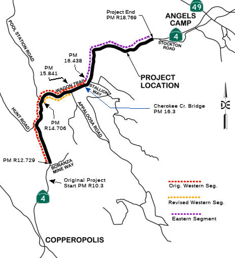 Wagon Trail - Western and Eastern Segments