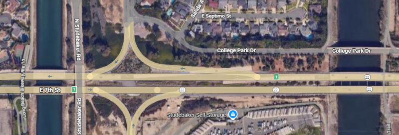 Studebaker/Rte 22 Satellite View