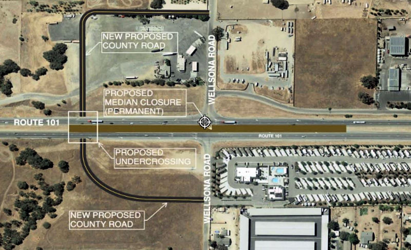 Wellsona Undercrossing Updated Map - 2025