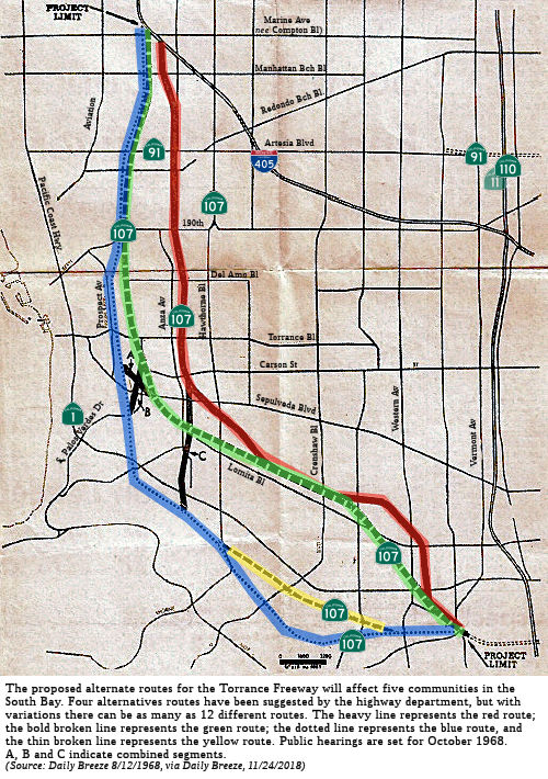 Torrance Freeway Plans