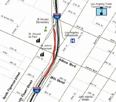 Int. 110 Adams Terminus Improvement Project
