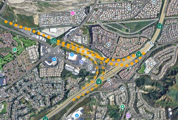 Unbuild Rte 14/Rte 126 interchange