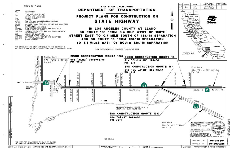 Rte 138/Rte 18 Widening - Segment 13