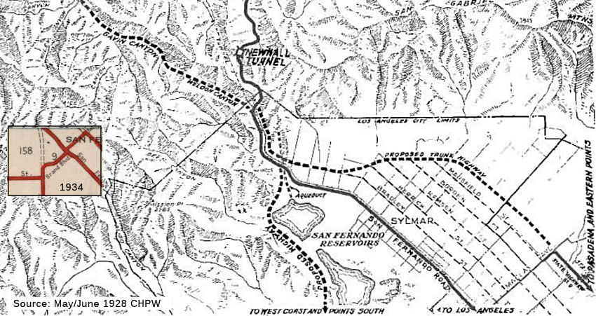 Leg Rte 157 and 158 - 1928