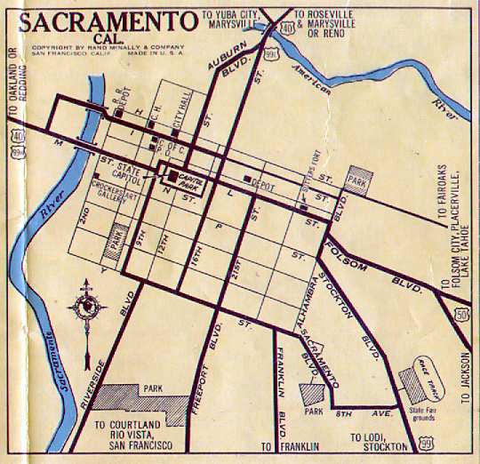 Sacramento in 1933 (snarfed from Robert Droz's site courtesy the wayback machine)