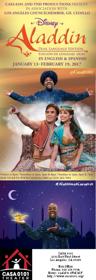 Aladdin (Dual Language) at Casa 0101
