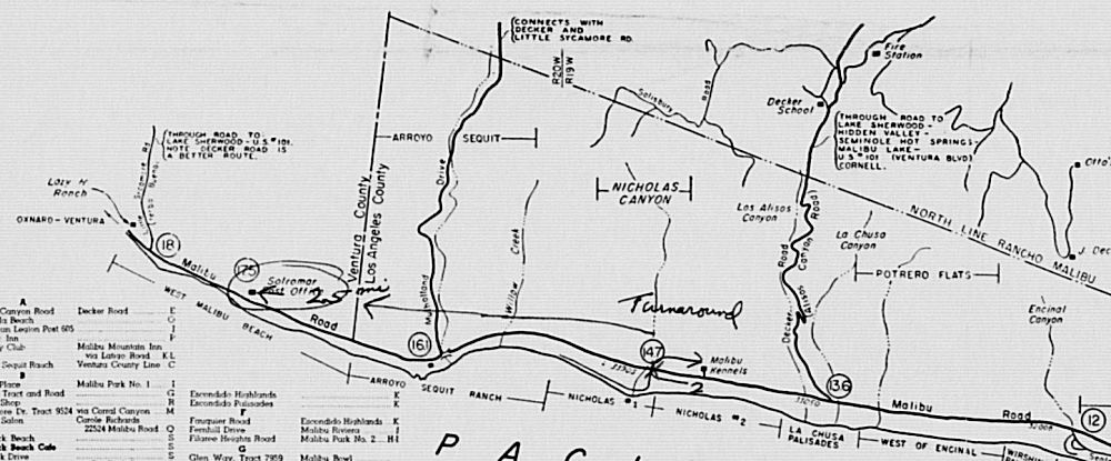 Map from 1947 showing Lazy H Ranch. Source: https://catalog.archives.gov/id/68228967?objectPage=6